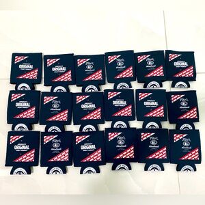 18 Tito’s Vodka American Koozies Stars Stripes wed white blue for dog people NEW